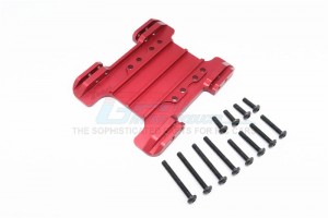 ALUMINIUM CENTER SKID PLATE GMADE R1 ROCK BUGGY - Red - GM038M-R