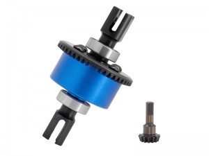 ALUMINUM FRONT / REAR DIFF SET 42T 15T AR220028 FOR ARRMA 1/7 INFRACTION LIMITLESS 1/8 TYPHON 6S BLX ARA109001 ARA109011 ARA8306 ARA8406 - RS-AR220028B/BU