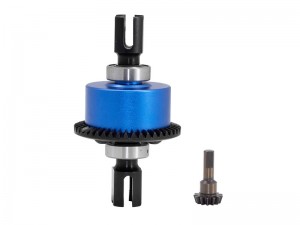 ALUMINUM FRONT / REAR DIFF SET 43T 10T ARA310957 ARA311054 FOR ARRMA 1/7 FIRETEAM MOJAVE 1/8 KRATON OUTCAST 6S BLX - BLUE - RS-ARA310957/BU