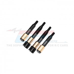 GPM LMB039S+5MM 4140 CARBON STEEL FRONT & REAR DRIVE SHAFTS +5MM WIDE LOS-1764 FOR LOSI 1/24 Micro-B 2WD Buggy LOS00007 - LMB039S+5MM