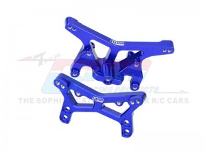 GPM LMB2830 7075 ALLOY FRONT & REAR SHOCK TOWER LOS-1981 LOS-1770 FOR LOSI 1/24 Micro-B 2WD Buggy RTR LOS00007  - LMB2830-B
