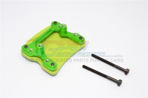 GPM GM168F/R ALUMINIUM And PLASTIC FRONT/REAR SKID PLATE MOUNT 1/10 RC G-MADE R1 ROCK BUGGY - GM168F/R-G