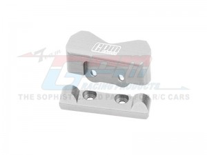 GPM LMB009 7075 ALLOY REAR PIN MOUNTS LOS-1761 FOR LOSI 1/24 Micro-B 2WD Buggy RTR LOS00007  - SILVER - LMB009-S