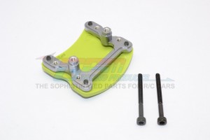 GPM GM168F/R ALUMINIUM And PLASTIC FRONT/REAR SKID PLATE MOUNT 1/10 RC G-MADE R1 ROCK BUGGY - GM168F/R-GS