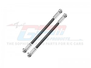 GPM XRT047S 4140 CARBON STEEL ADJUSTABLE FRONT STEERING ROD WITH 7075 ALLOY ENDS 7897 FOR TRAXXAS 1/6 4WD XRT 8S X-MAXX Wide kit MONSTER  - XRT047S-S