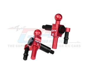 GPM MR04021 4140 CARBON STEEL & 7075 ALLOY FRONT KNUCKLE ARM MZ708 FOR 1/28 KYOSHO MINI-Z MR-04 EV02 - MR04021-R