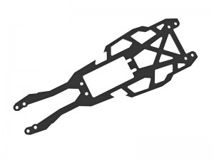 3RACING SAK-D616 FIBER GLASS UPPER DECK  For 1/10 SAKURA D6 SPORT D6S DRIFT ONROAD RC CAR - SAK-D616