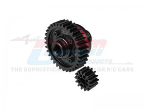 GPM TXM3311 4140 MEDIUM CARBON STEEL ALMINUM CENTER COMPLETE DIFFERENTIAL 33T / 14T  7796 FOR TRAXXAS 1/5 X-MAXX 6S 8S XRT 8S MONSTER - TXM3311-R