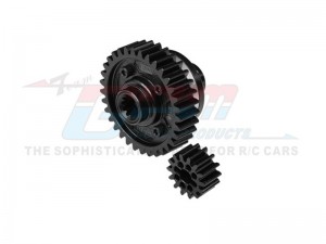 GPM TXM3311 4140 MEDIUM CARBON STEEL ALMINUM CENTER COMPLETE DIFFERENTIAL 33T / 14T  7796 FOR TRAXXAS 1/5 X-MAXX 6S 8S XRT 8S MONSTER - TXM3311-S