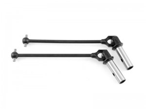 STEEL UNIVERSAL FRONT / REAR CVD DRIVE SHAFT E2218 FOR MUGEN SEIKI 1/8 MBX8 MBX7R OFF-ROAD BUGGY - RS-E2218