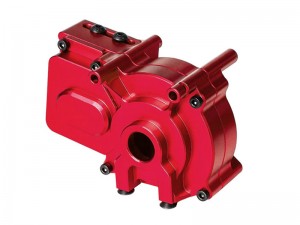 ALUMINUM ADJUSTABLE CENTER TRANSMISSION GEAR BOX ARA320647 ARA320499 FOR 1/7 FIRETEAM INFRACTION MOJAVE 1/8 KRATON OUTCAST 6S BLX - RED - RS-ARA320647/RE