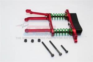 GPM GM330F/R ALUMINIUM FRONT/REAR BUMPER ABSORBER G-MADE R1 ROCK BUGGY - Red - GM330F/R-R