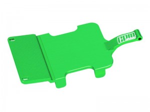 GPM LMB023 7075 ALLOY ELECTRONICS AND RECEIVER MOUNTING PLATE FOR LOSI 1/24 Micro-B 2WD Buggy  LOS00007 - GREEN - LMB023-G