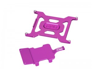 GPM LMB23126 7075 ALLOY BATTERY HOLDER & ELECTRONICS AND RECEIVER MOUNTING PLATE FOR LOSI 1/24 Micro-B 2WD Buggy  LOS00007 - LMB23126-P