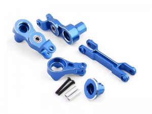 ALUMINUM STEERING BELLCRANKS 7746 FOR 1/5 TRAXXAS X-MAXX 6S 8S MONSTER TRUCK - RS-TRX7746/BU