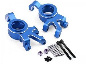 ALUMINUM FRONT STEERING BLOCK 7737X FOR 1/5 TRAXXAS X-MAXX 6S 8S MONSTER TRUCK - BLUE - RS-TRX7737/BU