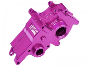 GPM LMB013 ALLOY TRANSMISSION CASE LOS-1769 FOR LOSI 1/24 MICRO-B BUGGY LOS00007 - PURPLE - LMB013-P