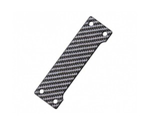 3RACING SAK-C161B/GA GRAPHITE SERVO MOUNT PLATE FOR 1/10 SAKURA CERO FWD SPORT RC CAR - SAK-C161B/GA