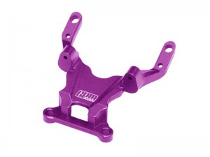 GPM LMB012FA 7075 ALLOY FRONT BULKHEAD LOS-1770 FOR 1/24 LOSI RC MICRO-B BUGGY LOS00007 - PURPLE - LMB012FA-P