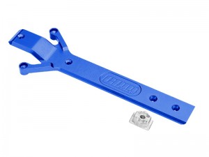 GPM TXMM016 7075 ALLOY CHASSIS PLATE 10722 FOR 1/10 TRAXXAS MINI MAXX RC MONSTER TRUCK 107154-1 - BLUE - TXMM016-B