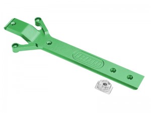 GPM TXMM016 7075 ALLOY CHASSIS PLATE 10722 FOR 1/10 TRAXXAS MINI MAXX RC MONSTER TRUCK 107154-1 - GREEN - TXMM016-G