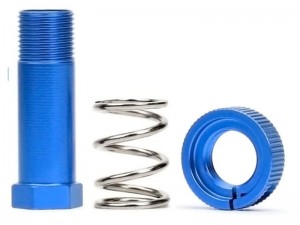 ALUMINUM SERVO SAVER HUB SET ARA340163 FOR ARRMA 1/7 BIG ROCK FELONY FIRETEAM INFRACTION LIMITLESS MOJAVE 1/8 KRATON NOTORIOUS 6S BLX - RS-ARA340163/BU