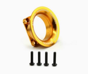 ALUMINUM 30 X 30mm 540 550 MOTOR HEATSINK COOLING FAN COVER FOR 1/10 RC CRAWLER TOURING CAR - GOLDEN - RS-FANC3030-GO