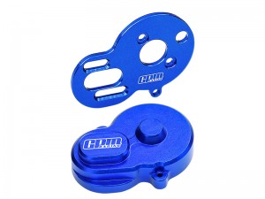 GPM LMB1838 7075 ALLOY MOTOR PLATE & REAR MAIN GEAR COVER LOS-1769 FOR LOSI 1/24 Micro-B 2WD Buggy LOS00007 - LMB1838-B