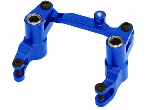 GPM TXMM048 7075 ALLOY FRONT BELLCRANK STEERING ASSEMBLY 10743 FOR 1/10 TRAXXAS MINI MAXX / MINI XRT / MINI SLASH - BLUE - TXMM048-B