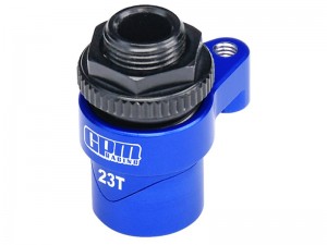 GPM TXMM023TSH 7075 ALLOY 23T SERVO SAVER SET HORN W. BUILT-IN SPRING 10745 FOR 1/10 TRAXXAS MINI MAXX / MINI XRT / MINI SLASH - BLUE - TXMM023TSH-B