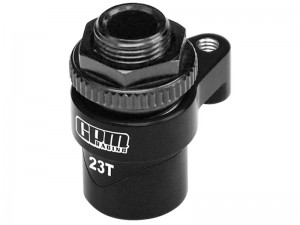 GPM TXMM023TSH 7075 ALLOY 23T SERVO SAVER SET HORN W. BUILT-IN SPRING 10745 FOR 1/10 TRAXXAS MINI MAXX / MINI XRT / MINI SLASH - TXMM023TSH-BK