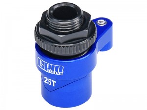 GPM TXMM025TSH 7075 ALLOY 25T SERVO SAVER SET HORN W. BUILT-IN SPRING 10745 FOR 1/10 TRAXXAS MINI MAXX / MINI XRT / MINI SLASH1 - BLUE - TXMM025TSH-B