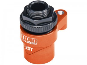 GPM TXMM025TSH 7075 ALLOY 25T SERVO SAVER SET HORN W. BUILT-IN SPRING 10745 FOR 1/10 TRAXXAS MINI MAXX / MINI XRT / MINI SLASH1 - ORANGE - TXMM025TSH-OR