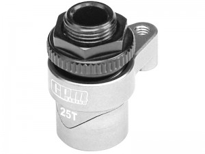 GPM TXMM025TSH 7075 ALLOY 25T SERVO SAVER SET HORN W. BUILT-IN SPRING 10745 FOR 1/10 TRAXXAS MINI MAXX / MINI XRT / MINI SLASH1 - SILVER - TXMM025TSH-S