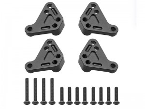 ALUMINUM FRONT & REAR DAMPER EXTEND HIGH BRACKET 8961 FOR 1/10 TRAXXAS MAXX 2.0 WIDE MAXX MONSTER 89076-4 - TRX-8961A/BK