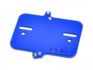 7075 ALLOY ELECTRONIC MOUNT PLATE 10777 FOR RC 1/10 TRAXXAS MINI MAXX MONSTER TRUCK 107154-1 - BLUE - TXMM051-B