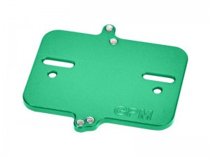 7075 ALLOY ELECTRONIC MOUNT PLATE 10777 FOR RC 1/10 TRAXXAS MINI MAXX MONSTER TRUCK 107154-1 - GREEN - TXMM051-G