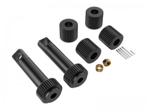 GPM TXMM1200S 20Cr CARBON STEEL FRONT / REAR DIFFERENTIAL GEAR SET 10782 FOR 1/10 RC TRAXXAS MAXX MONSTER TRUCK 89086-4 - TXMM1200S