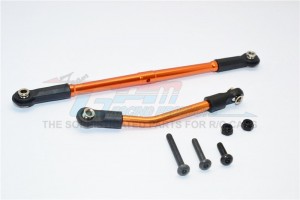 ALUMINIUM STEERING TIE ROD GMADE SAWBACK - Orange - SW160-OR-BEBK