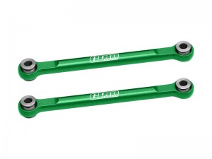 GPM TXMM162 7075 ALLOY FRONT STEERING TOE LINKS 10742 FOR TRAXXAS MINI MAXX MONSTER TRUCK 107154-1 - GREEN - TXMM162-G