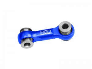 GPM TXMM024/TR 7075 ALLOY STEERING DRAG LINK 10743 FOR 1/10 RC TRAXXAS MINI MAXX MINI XRT  MINI SLASH - BLUE - TXMM024/TR-B