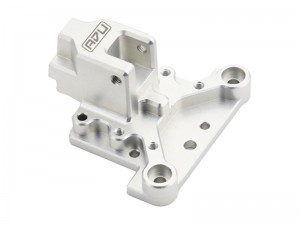 ALUMINUM 7075 FRONT CENTER BRACE MOUNT ARA320757 FOR ARRMA  1/8 KRATON 6S  ARA8608V6 NOTORIOUS 6S ARA8611V6 - SILVER - RS-ARA320757/SI