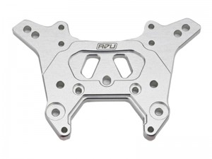 ALUMINUM 7075 FRONT SHOCK TOWER 7mm ARA-1522 FOR ARRMA 1/8 KRATON 6S V6 ARA8608V6 NOTORIOUS 6S V6 ARA8611V6 - SILVER - RS-ARA-1522/SI