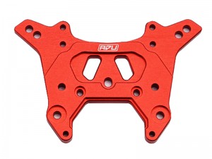 ALUMINUM 7075 FRONT SHOCK TOWER 7mm ARA-1522 FOR ARRMA 1/8 KRATON 6S V6 ARA8608V6 NOTORIOUS 6S V6 ARA8611V6 - RED - RS-ARA-1522/RE