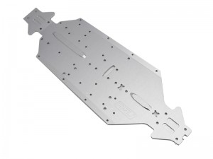 ALUMINUM 7075 T6 4mm MAIN CHASSIS ARA320572 FOR ARRMA  ARA8611V6 1/8 NOTORIOUS 6S V6  OUTCAST TYPHON 6S TLR - RS-ARA320572