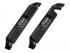 GPM TXMM014 7075 ALLOY CHASSIS NERF BARS 10723 FOR TRAXXAS MINI MAXX MONSTER TRUCK 107154-1 - BLACK - TXMM014-BK