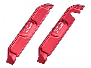 GPM TXMM014 7075 ALLOY CHASSIS NERF BARS 10723 FOR TRAXXAS MINI MAXX MONSTER TRUCK 107154-1 - RED - TXMM014-R