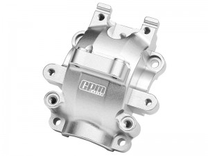 GPM GT012 7075 ALLOY FRONT DIFFERENTIAL HOUSING  8381 	FOR TRAXXAS 1/10 FORD GT 4-TEC 2.0 /  4-TEC 3.0 DRIFT CAR - SILVER - GT012-S