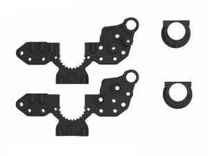 3RACING SAK-D626B  REAR BULKHEAD FOR D6 IDLER VERSION 1/10 SAKURA D6 S SPORT DRIFT CAR - SAK-D626B