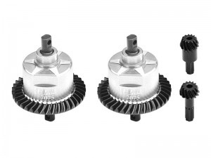 GPM TXMM1137S STEEL 7075 ALLOY F & R COMPLETE DIFFERENTIAL 10780 FOR  RC TRAXXAS MINI MAXX / MINI SLASH / MINI XRT - TXMM1137S-S